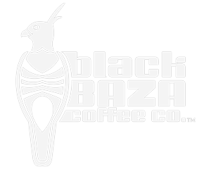 Black Baza Coffee Logo