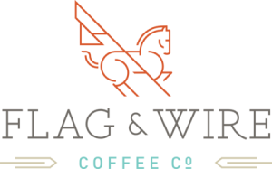 Flag & Wire Coffee Logo