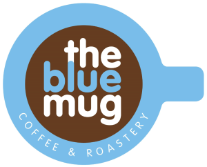 The Blue Mug Coffee and Roastery Logo