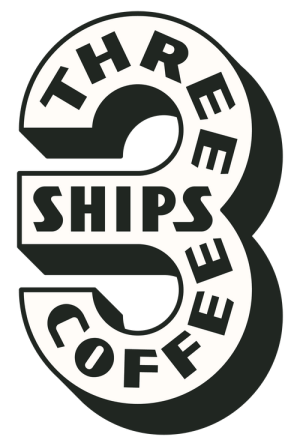 Three Ships Coffee Logo