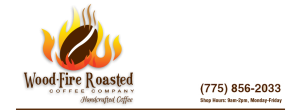 Wood-Fire Roasted Coffee Company Logo